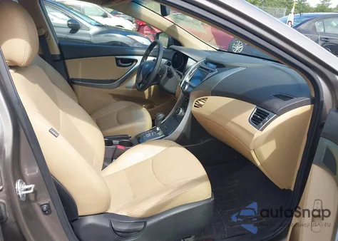 2013 Hyundai Elantra Limited из США, поврежденный, VIN 5NPDH4AE0DH283083